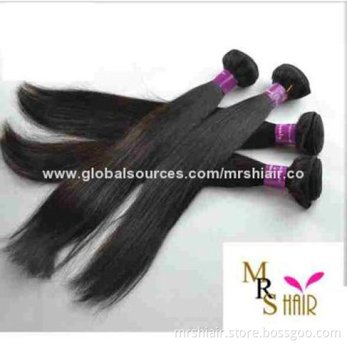 22-inch 6A Natural Black Unprocessed Malaysian Straight Virgin Hair